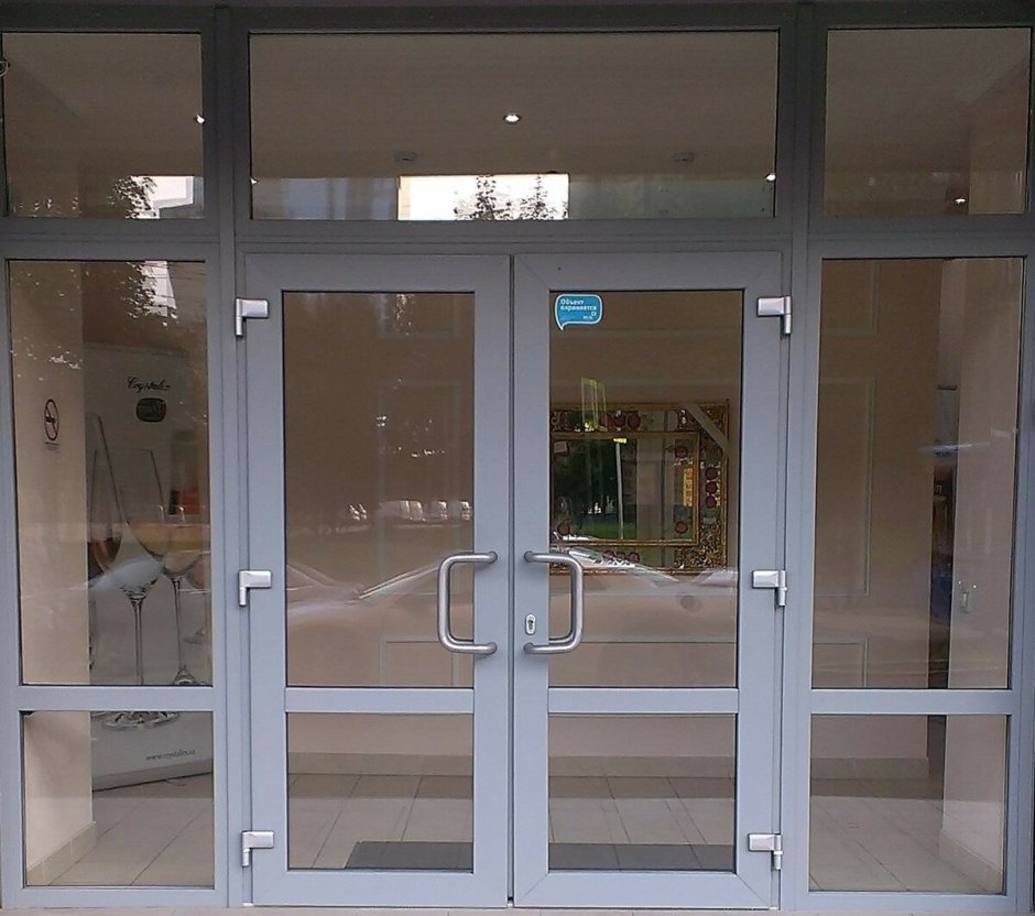 Застекленная входная группа