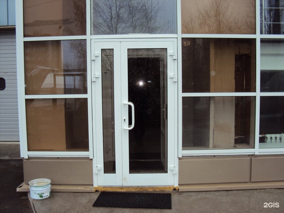 Будка вахтера из ПВХ профиля