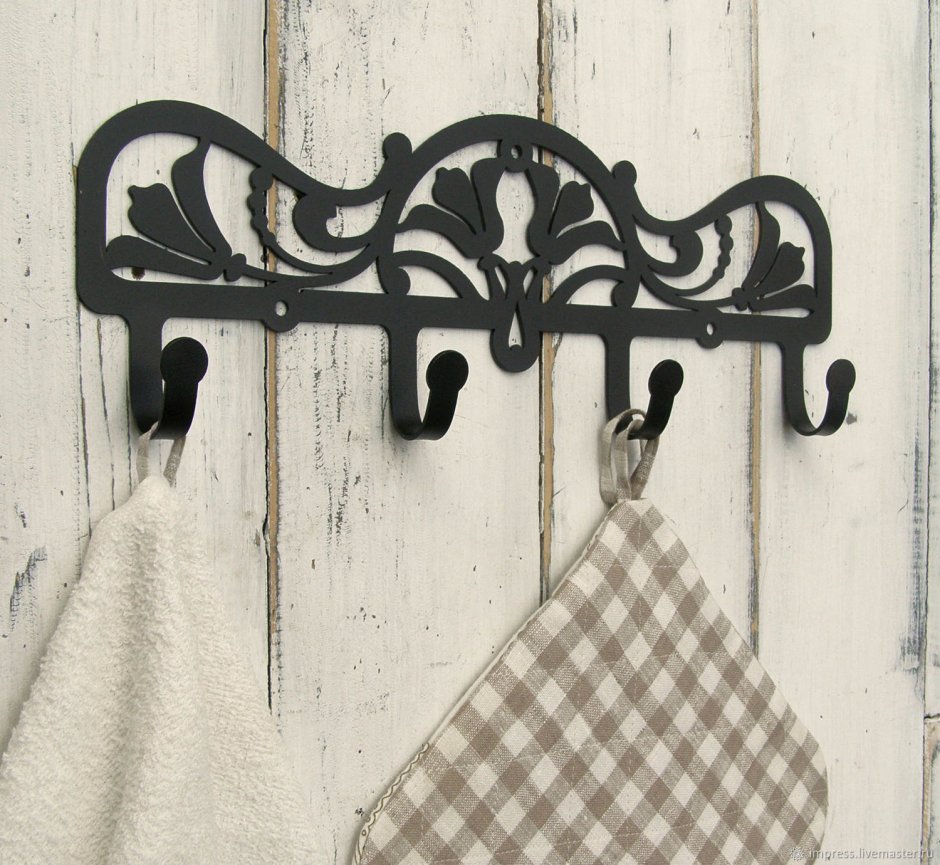 Вешалка для кухни 8 крючков 008431-Mr-04 Magic, металл