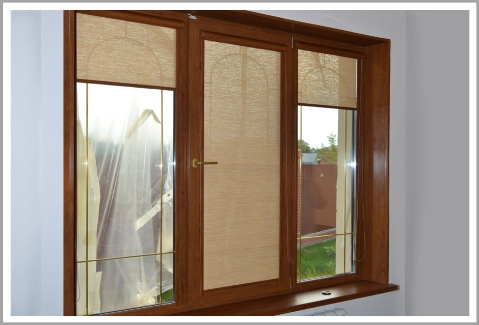 Красивые деревянные окна