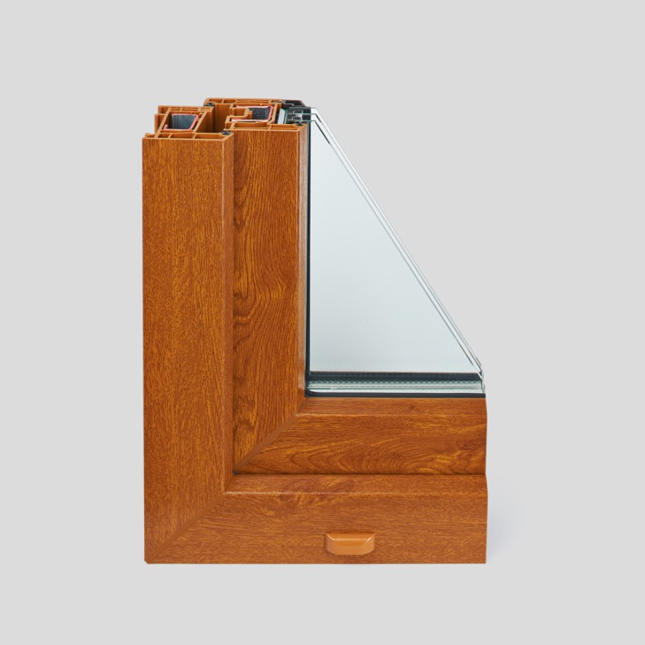 Подоконник ELEX темный дуб