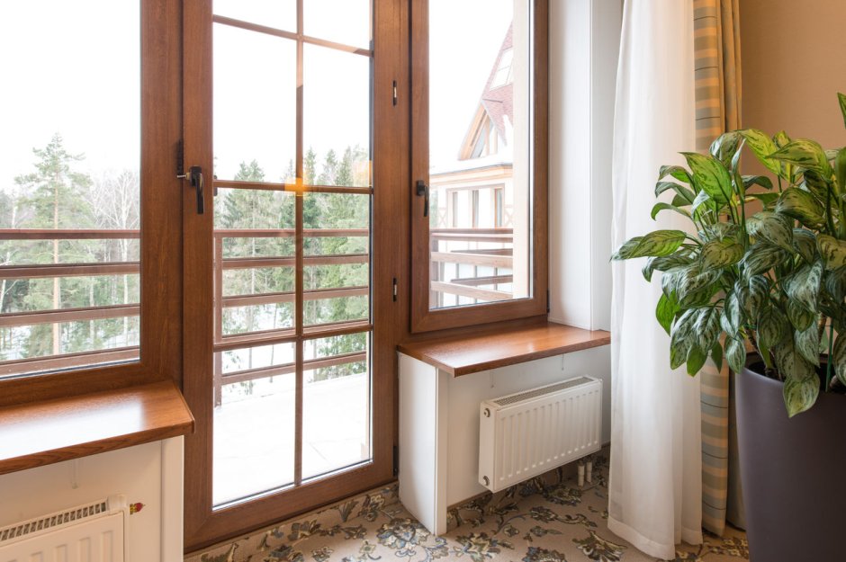 Красивые пластиковые окна