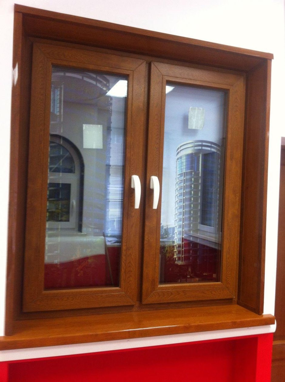 Окна Рехау под дерево