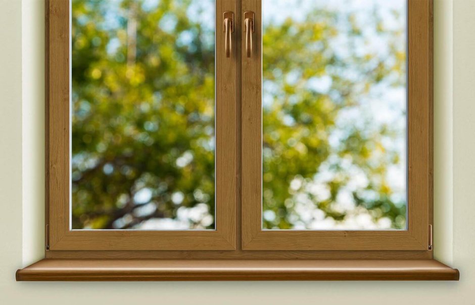 Окна Проплекс золотой дуб