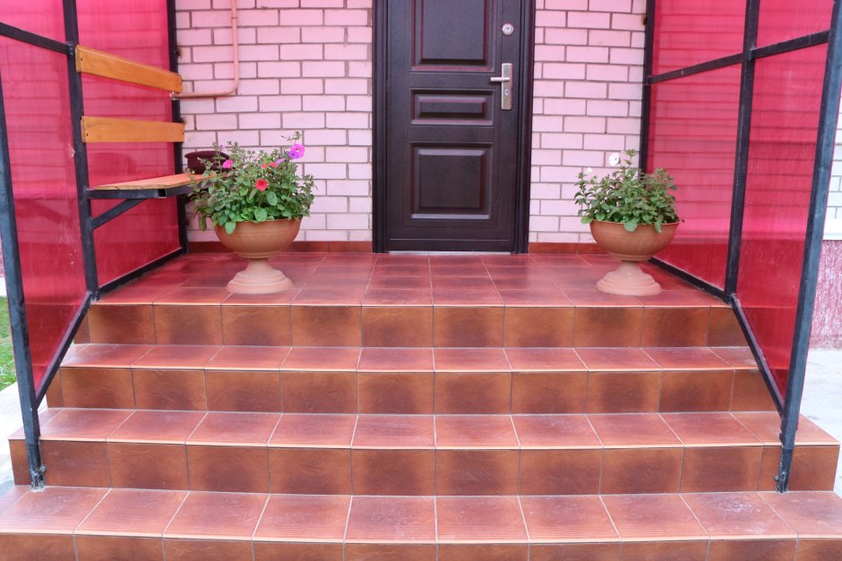 Плитка для уличных ступеней