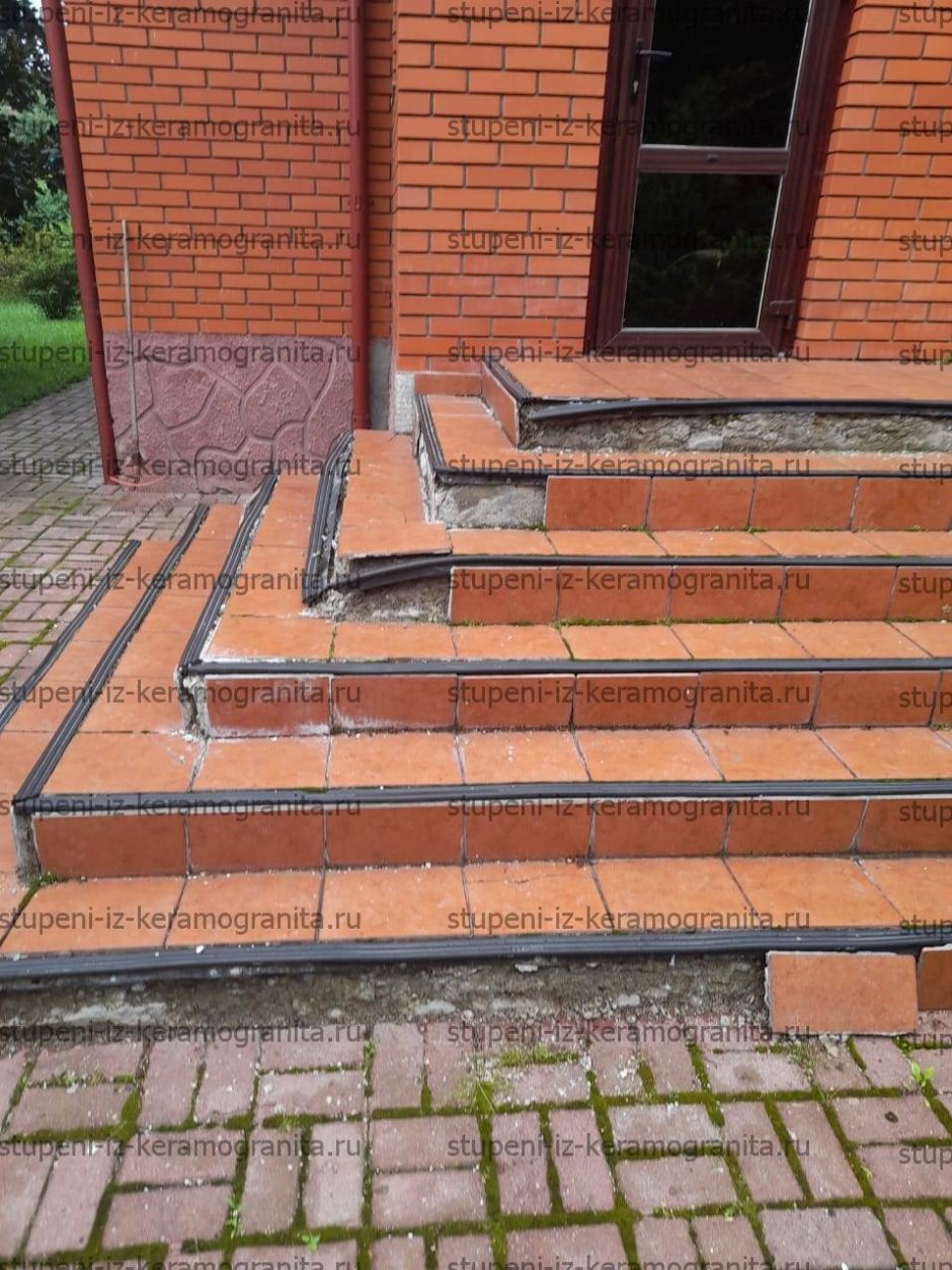 Опалубка для круглых ступеней