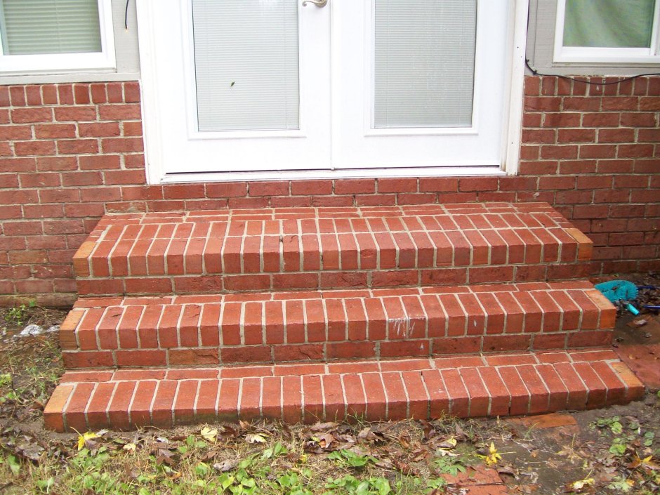 Крыльцо из кирпича