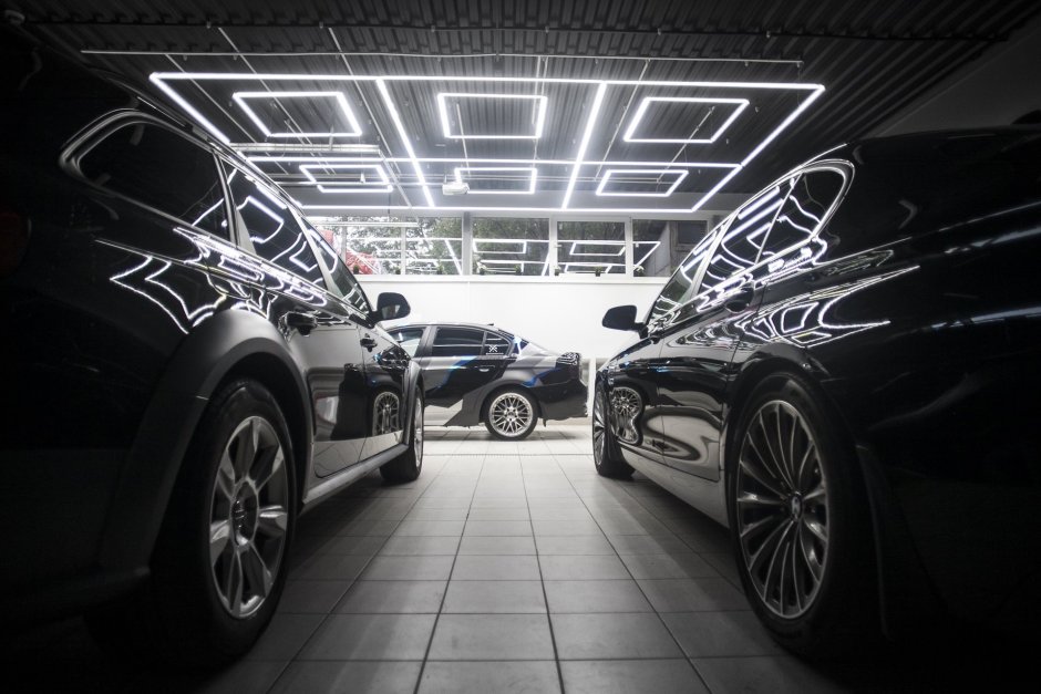 Освещение для детейлинга