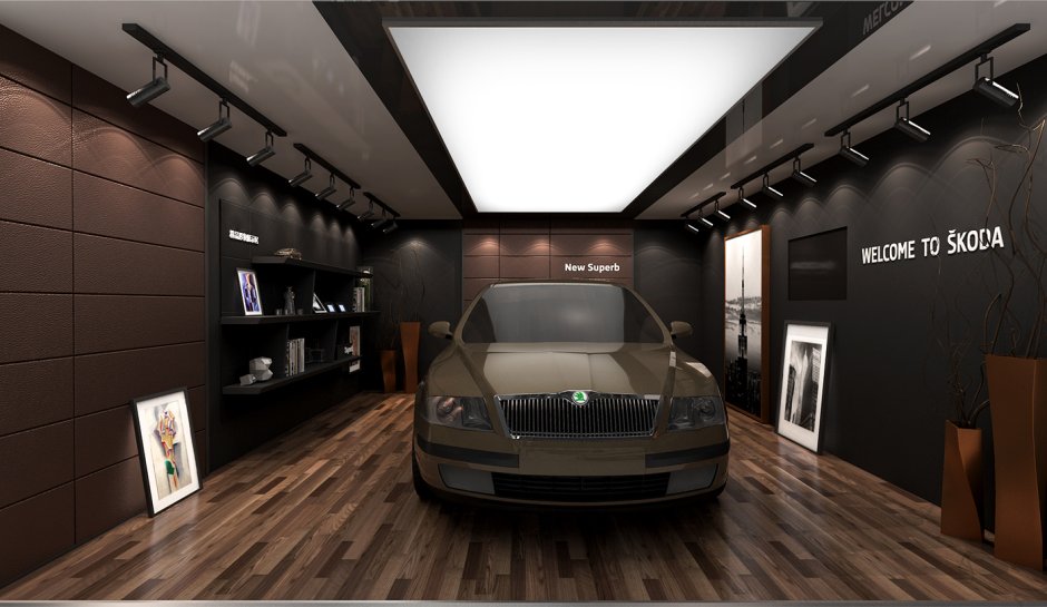 Освещение парковки