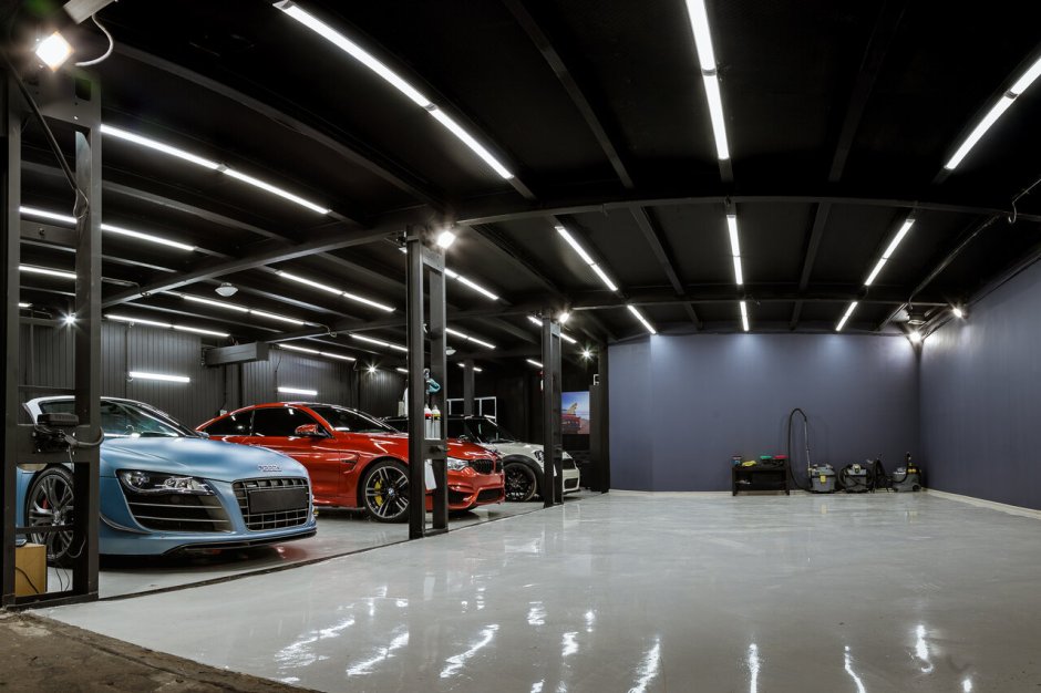 Освещение для детейлинга