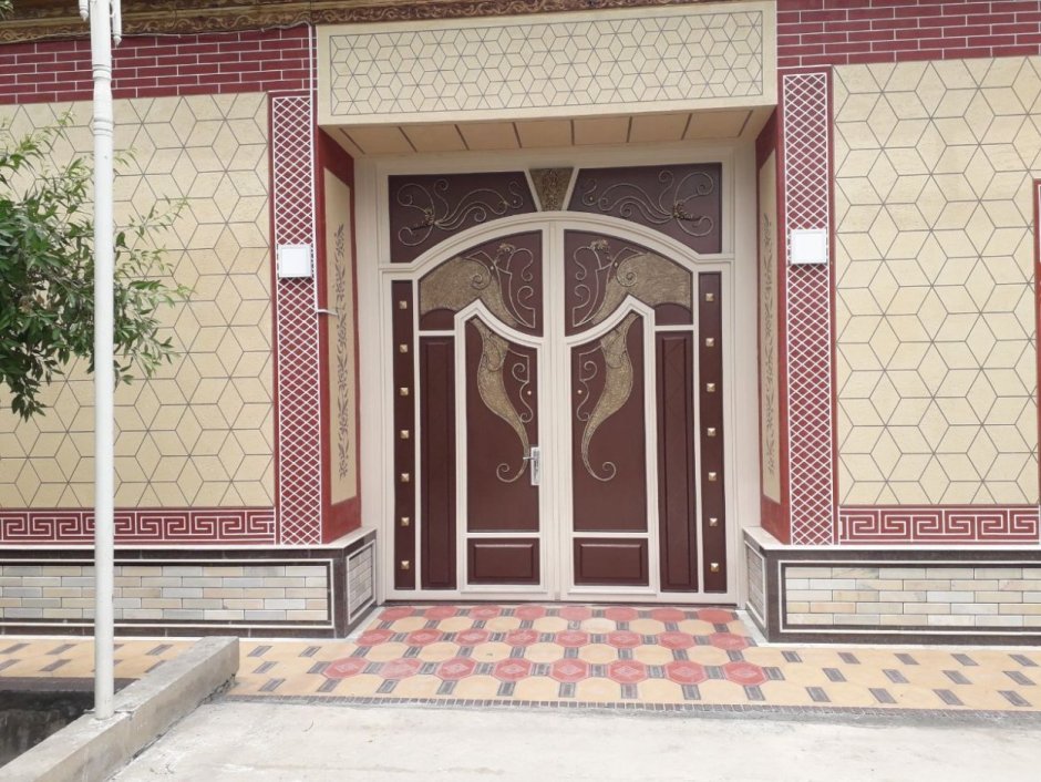 Травертин дарвозахона 2022