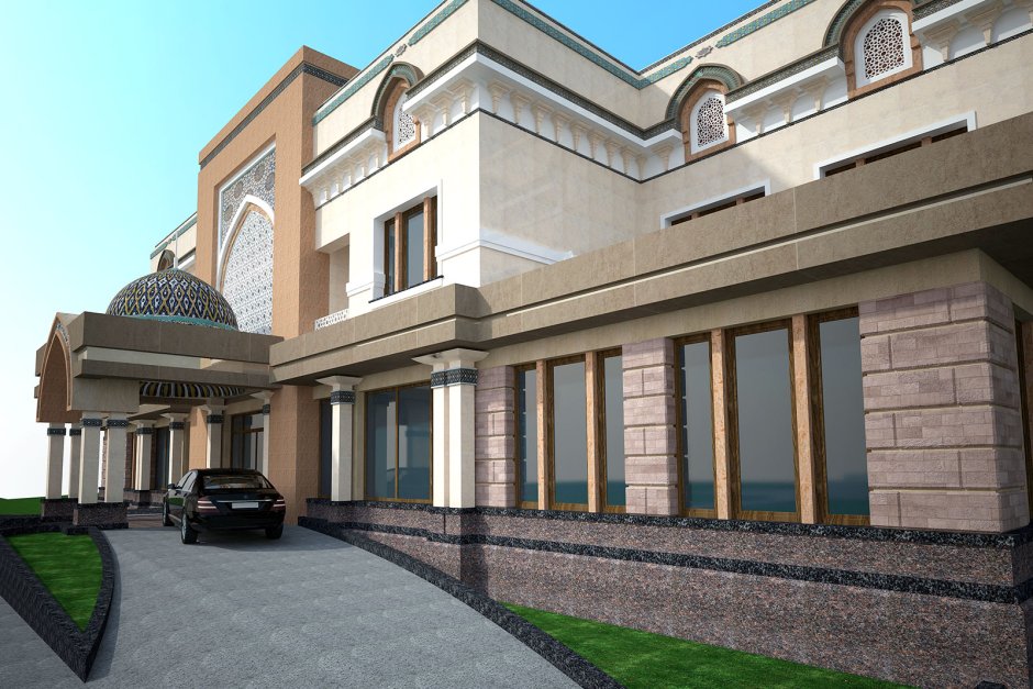 Фасад Узбекистан уйлари