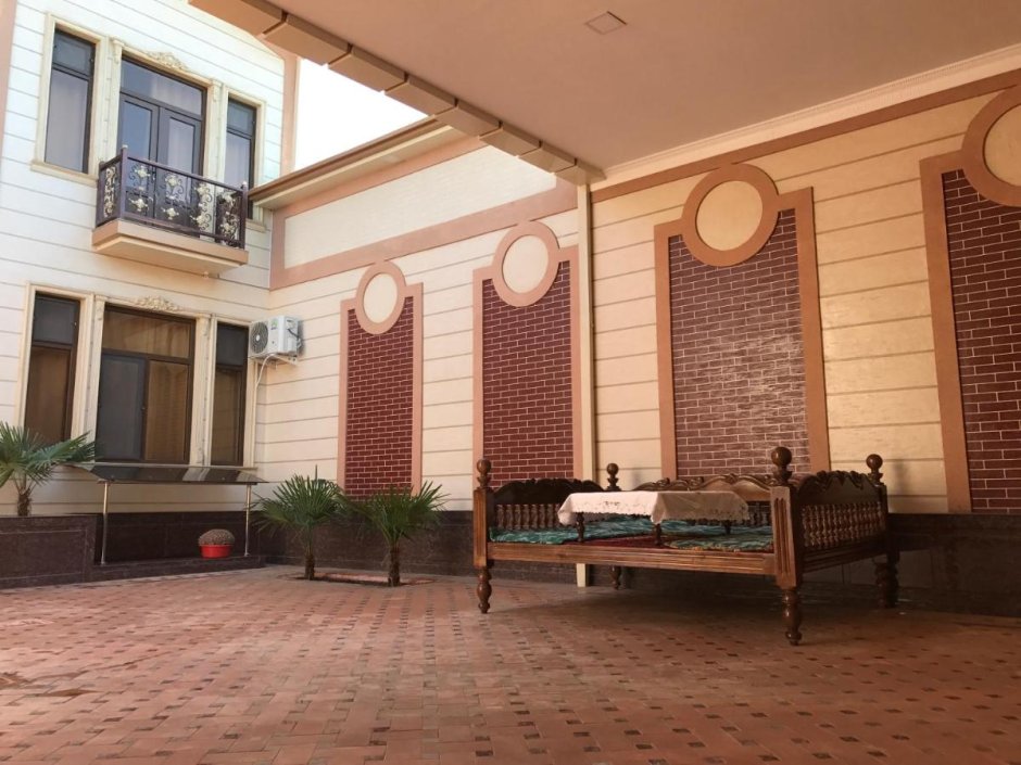 Травертин фасад Узбекистан Самарканд