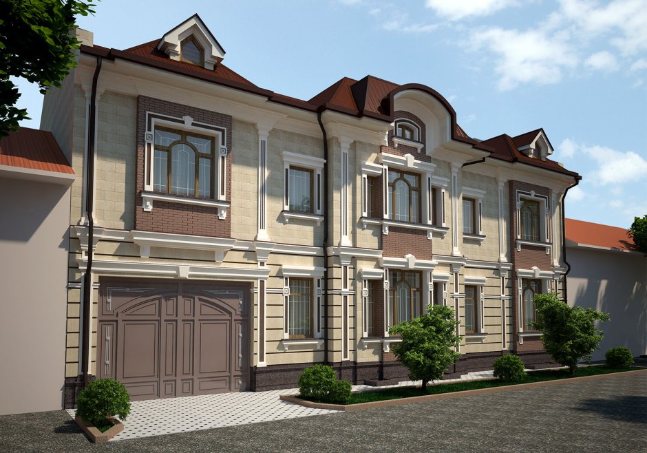 Ташкент уйлари фасад