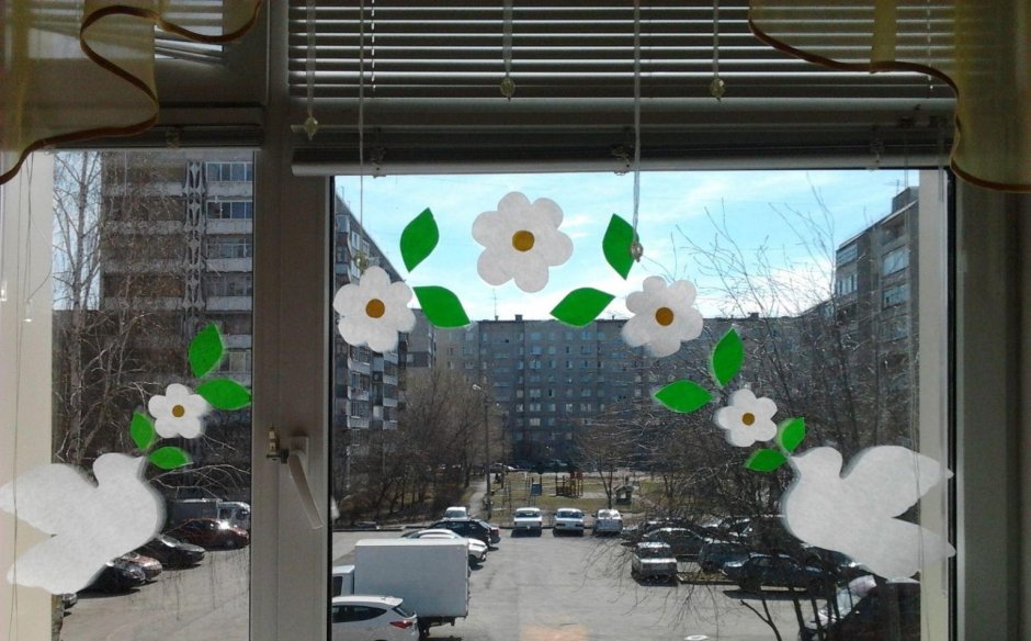 Осень на окнах в детском саду