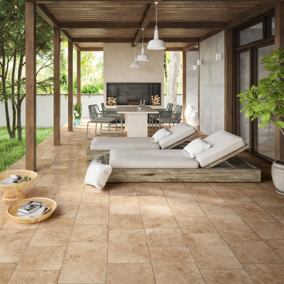 Напольная плитка для веранды