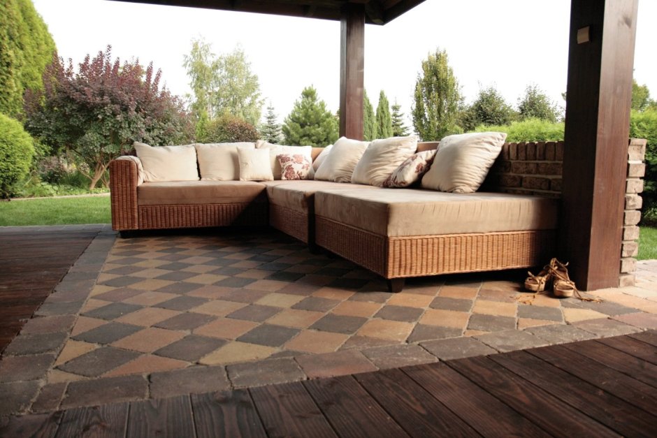 Плитка для открытой террасы