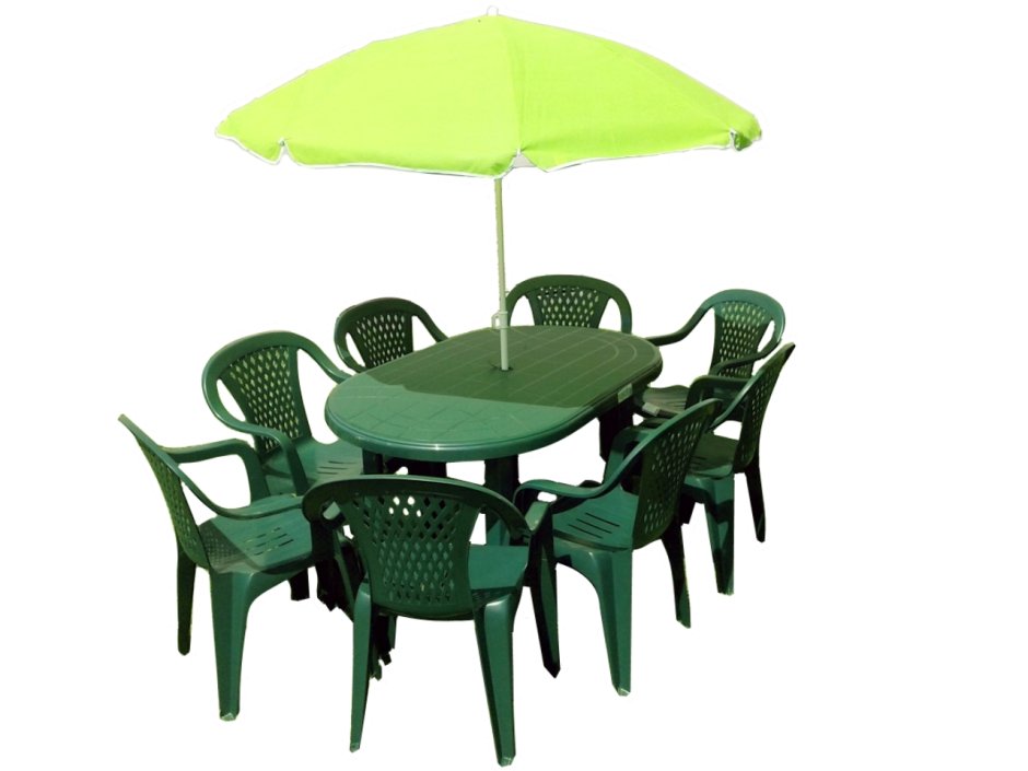 GREENGARD стол 90 см полиротанга