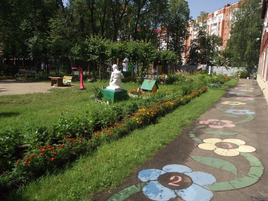 Озеленение детского сада