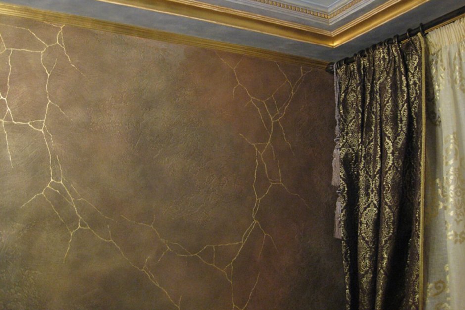 Отделка ванной декоративной штукатуркой