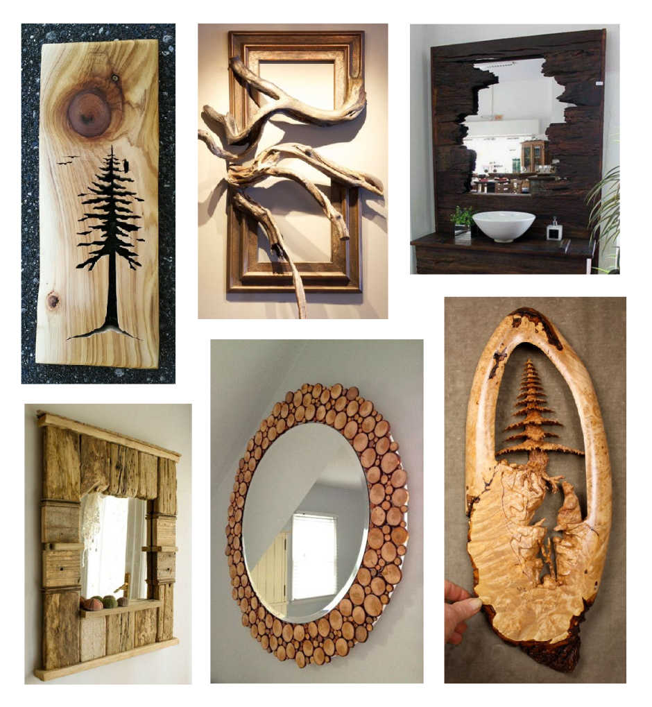 Зеркало из слэба