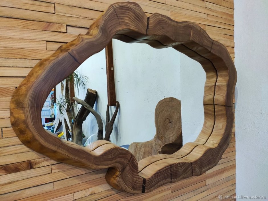 Зеркал дерево слэб