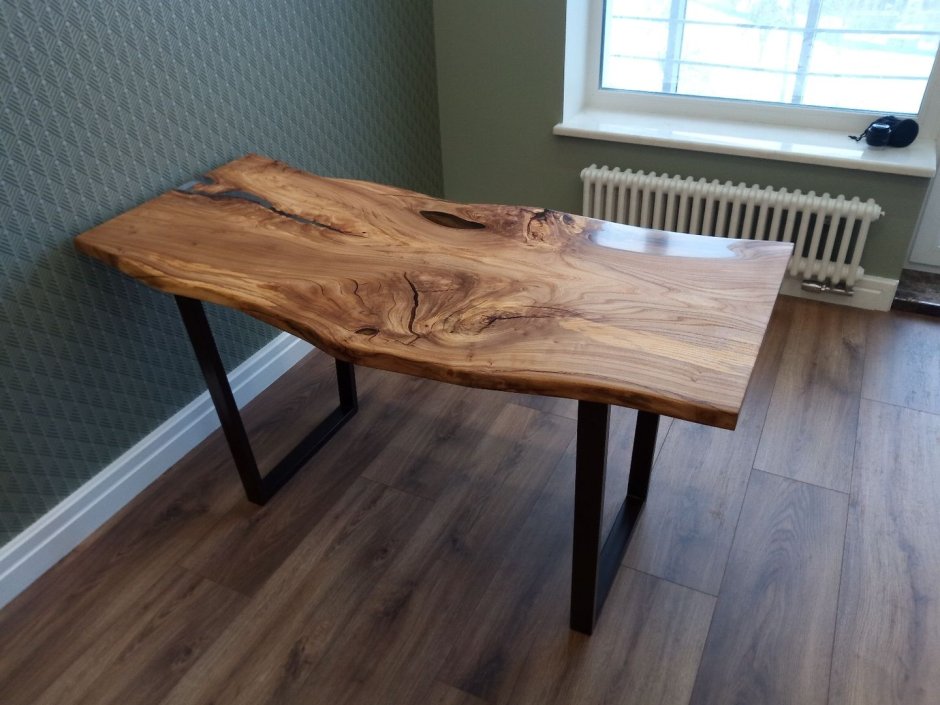 Зеркало лофт из слэба