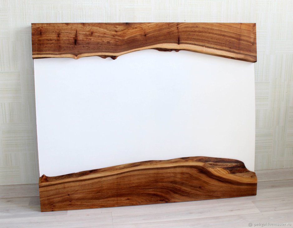 Зеркало из слэба карагача