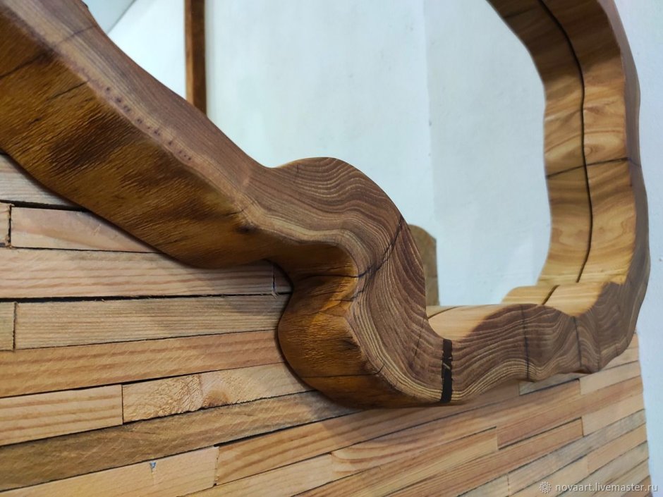 Зеркало из слэбов