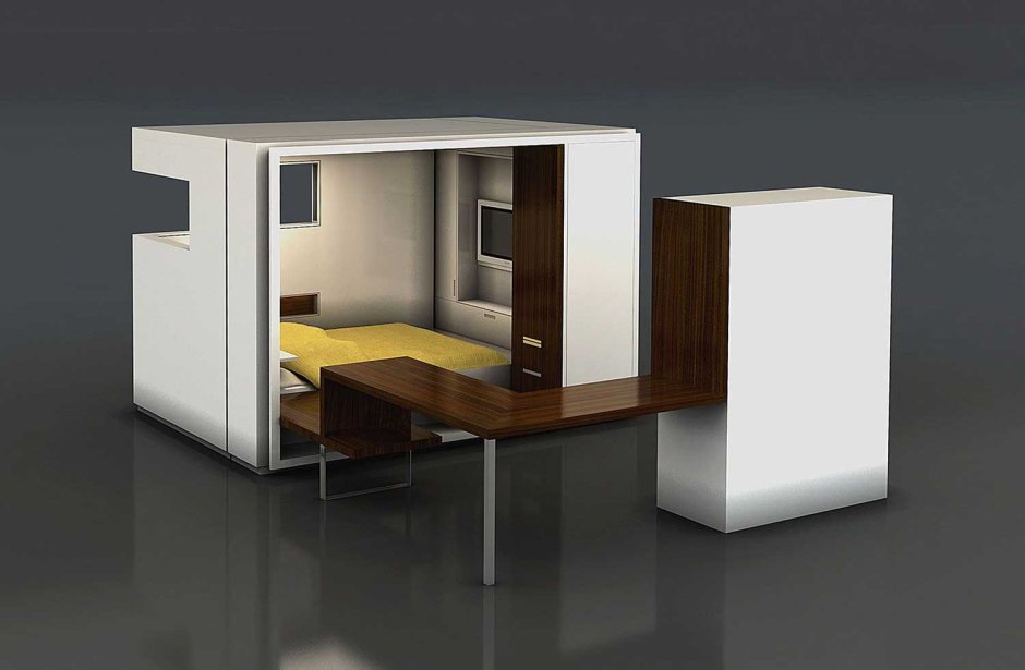 Мини компактные кухни