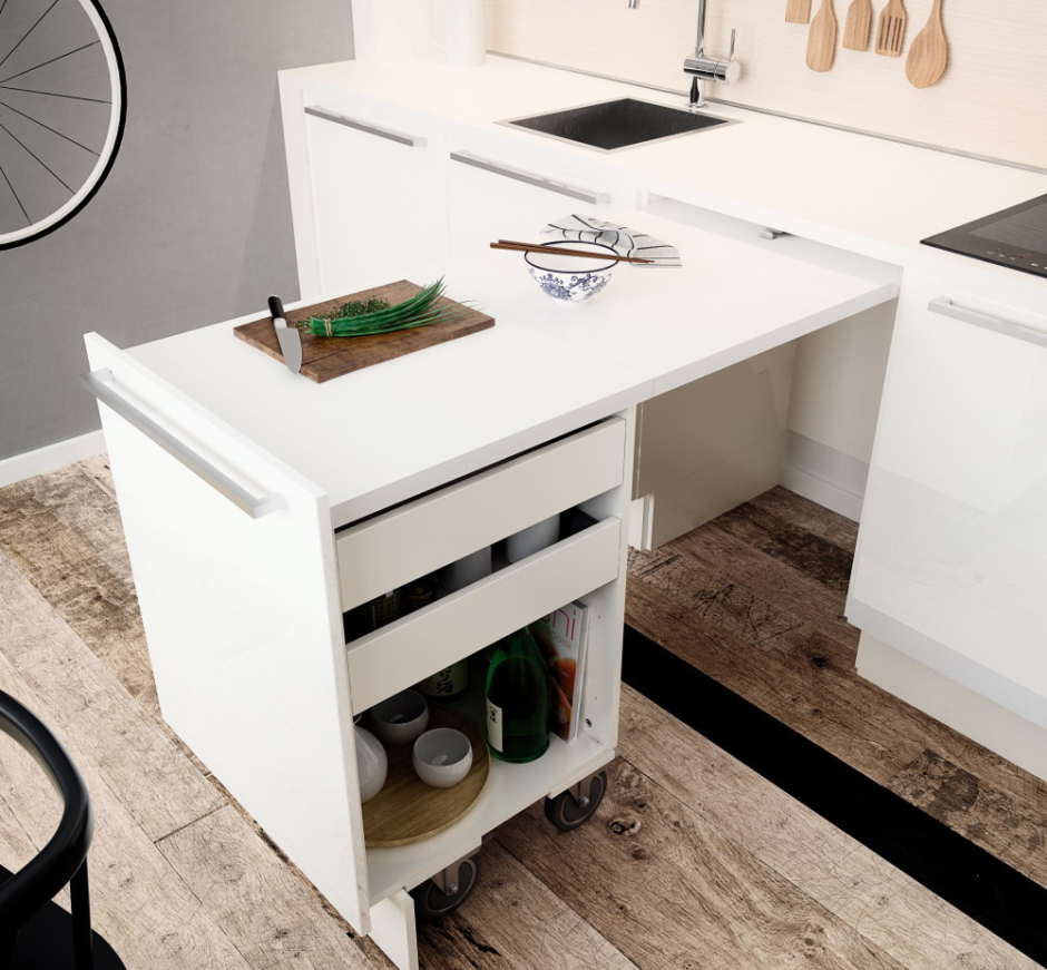 Мини компактные кухни