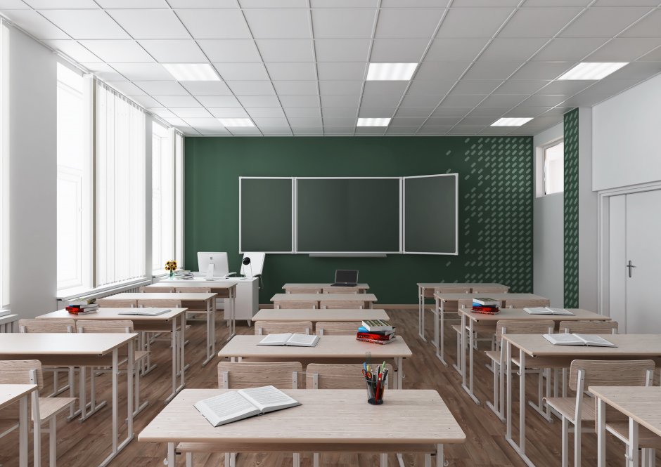 Интерьер класса в школе