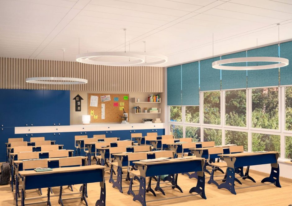 Современный класс в школе