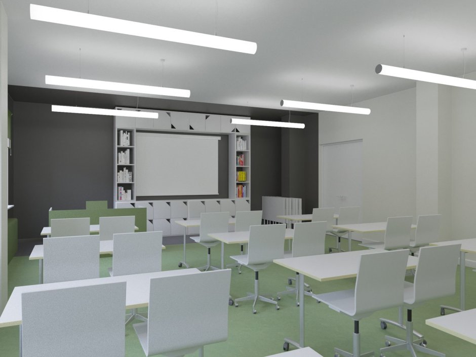 Современная школа интерьер