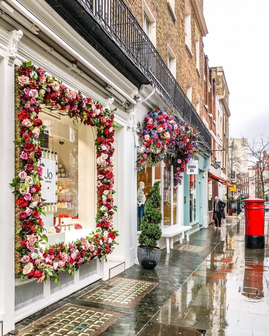 Цветочный бутик Лондон