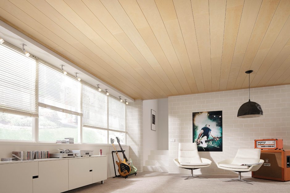 Шпонированные панели Wallhof Wood "тик"