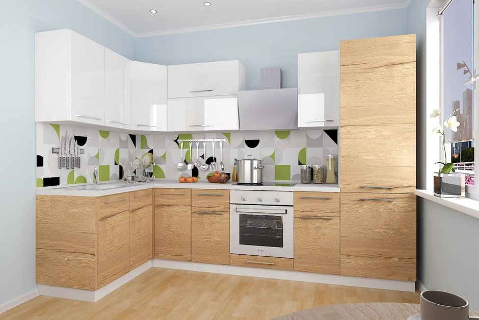 Кухня хофф дуб Галифакс