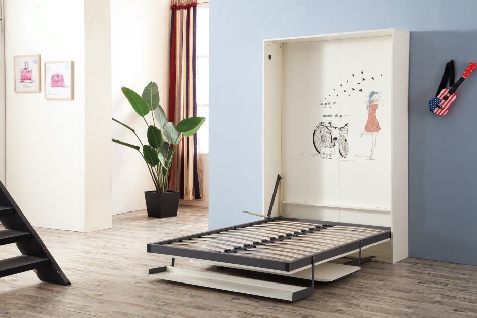 Складная двуспальная кровать