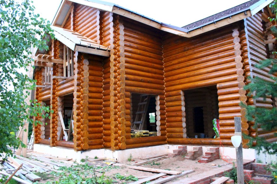 Тиккурила 5064 оцилиндрованного бревна