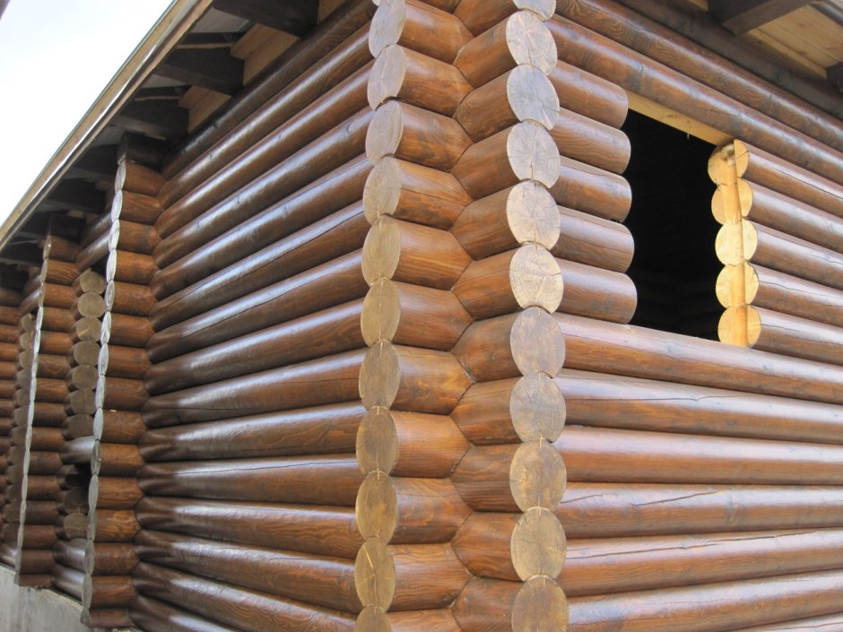 Vinha Tikkurila на бревно