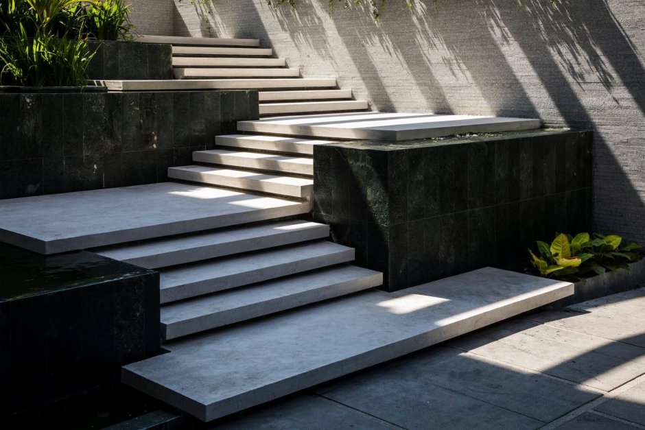 Ступени из архитектурного бетона
