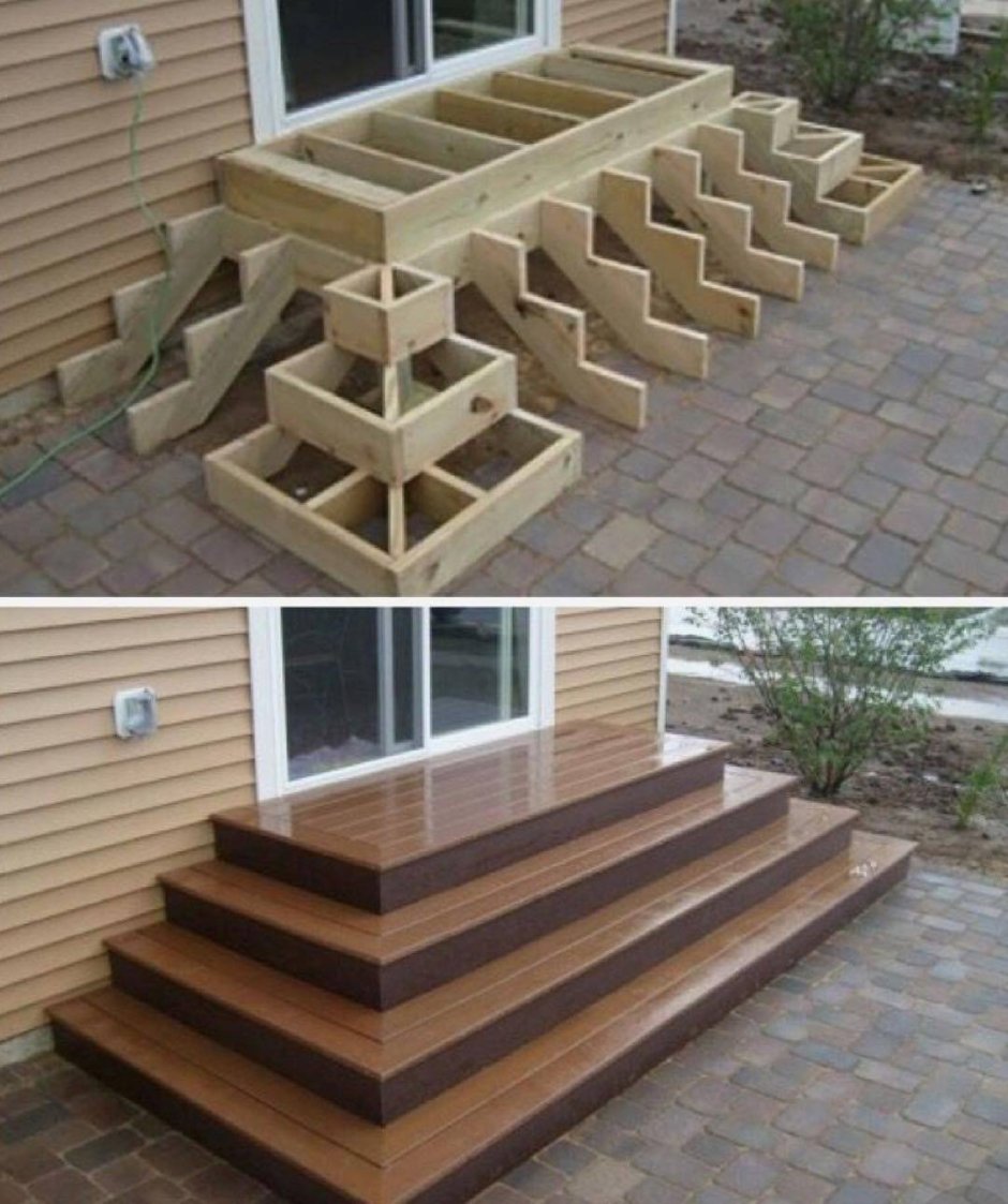 Лестница на террасу