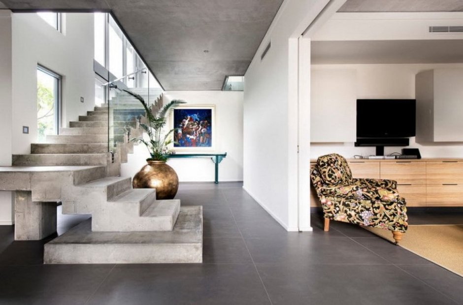 Ступени в интерьере Минимализм