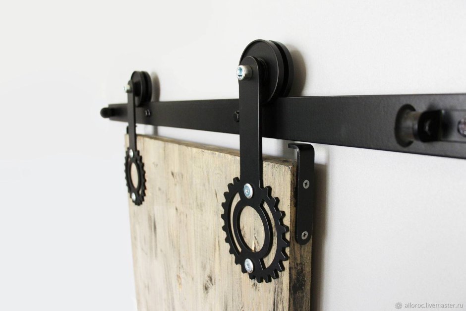 Лофт система для раздвижных дверей,Black вdн01 черная