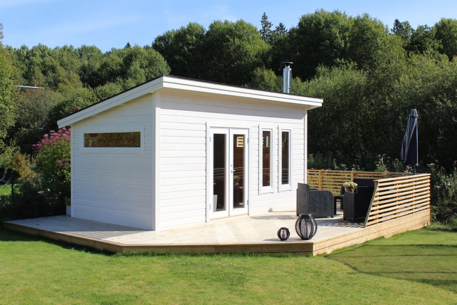 Тини Хаус с террасой