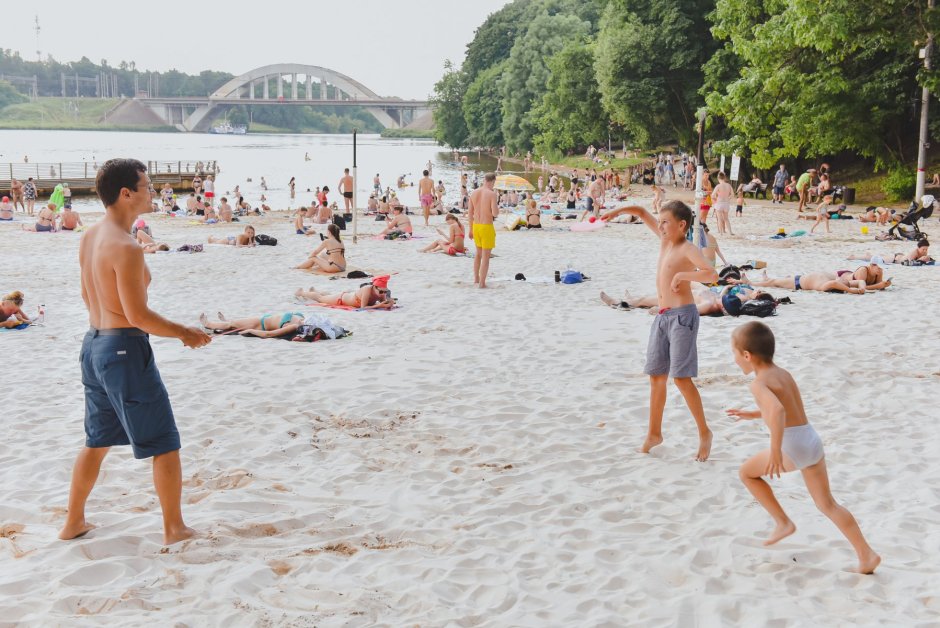 Пляжи Москвы