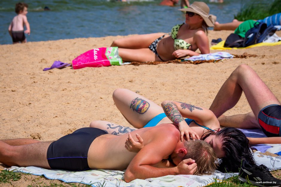 Берёзы парк Строгино