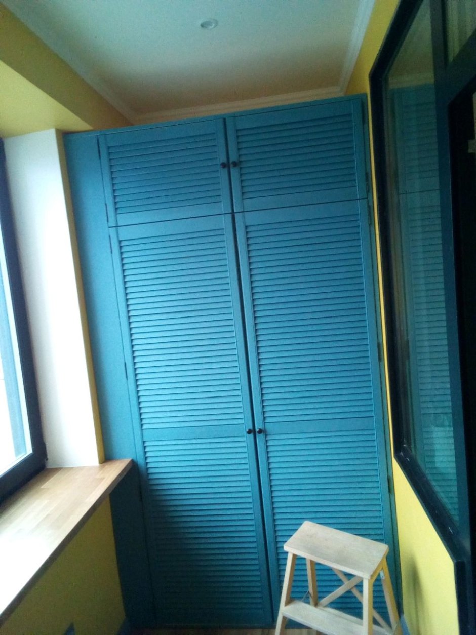 Вагонка на балконе