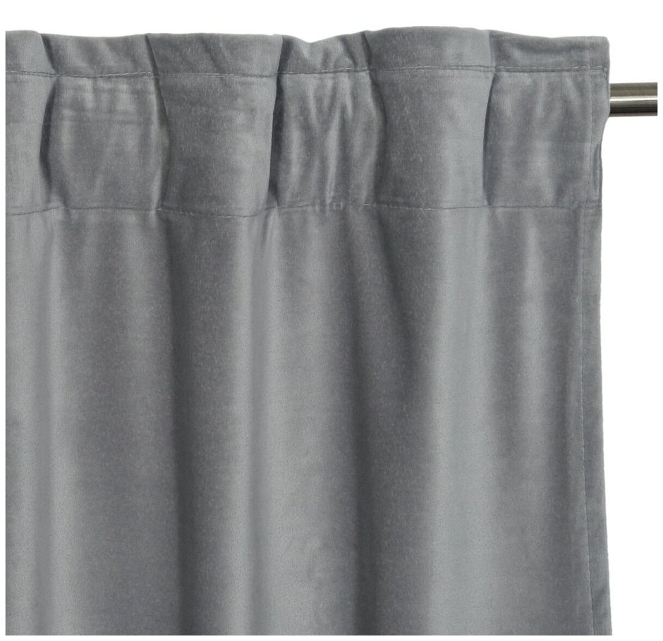Штора на ленте со скрытыми петлями