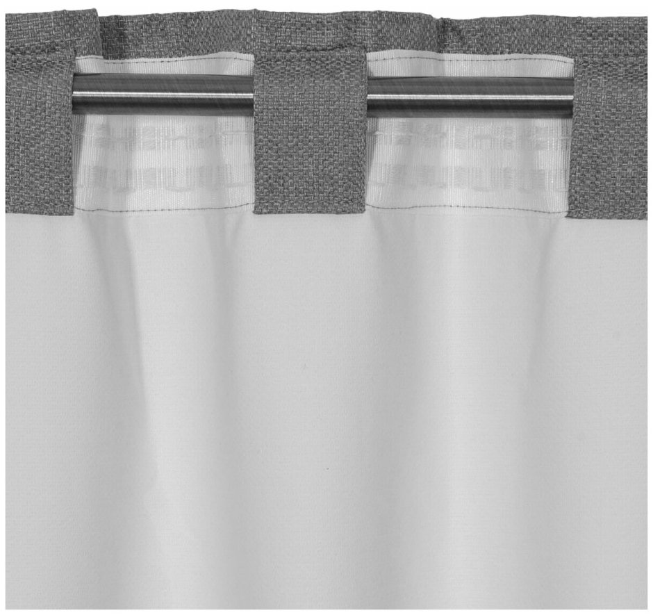 Штора на ленте «лукс» 200х260